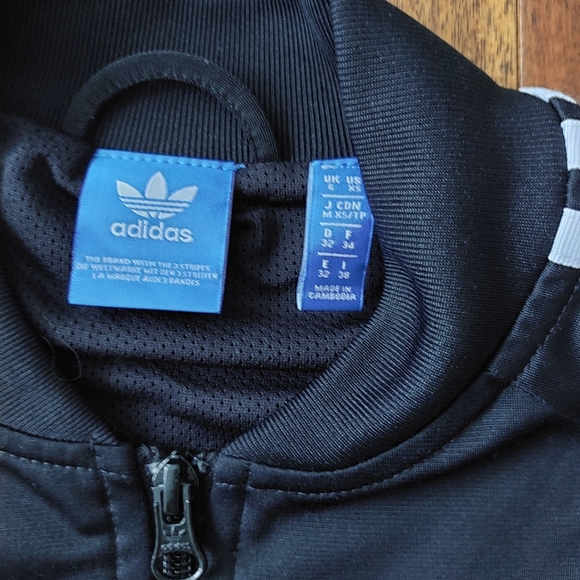 Adidas zip up track jacket - Picture 3 of 6